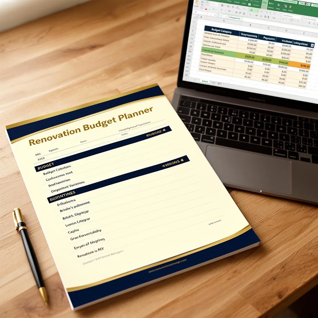 Renovation Budget Planner — UK homeowner pack preview